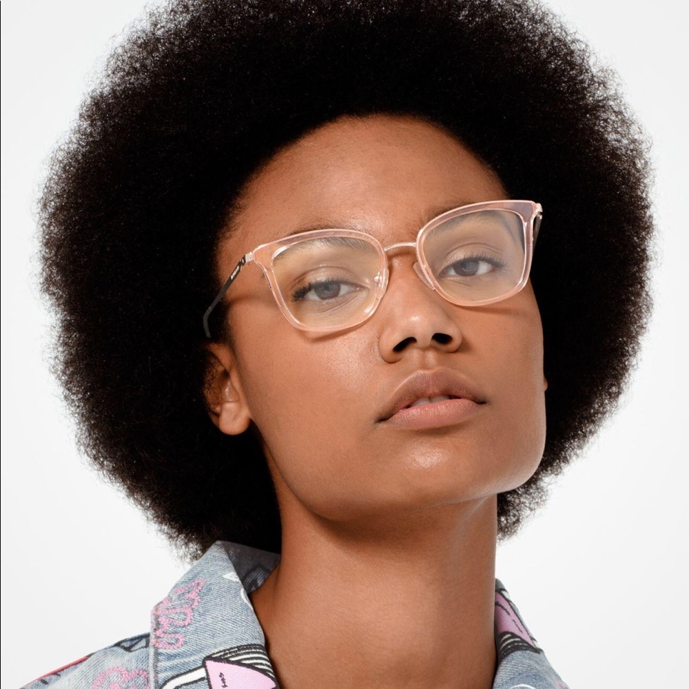 Michael Kors Coconut Grove Clear/Gold Eyeglasses